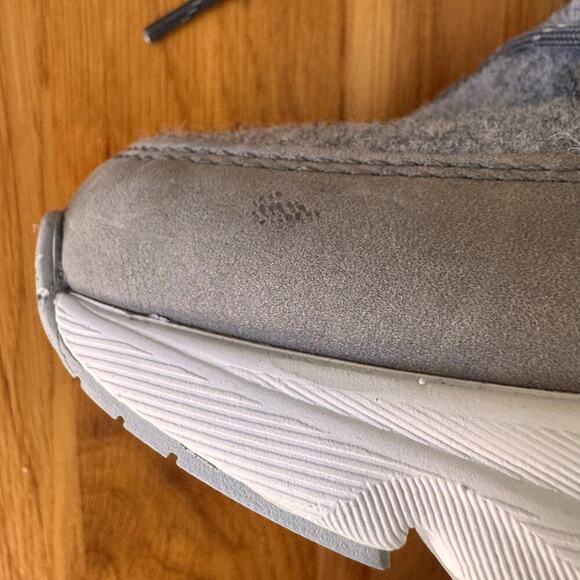 NWT Sorel Women's Kinetic Rngd Caribou Boot in "Quarry, Sea Salt" Gray Size 7.5 - Picture 15 of 15